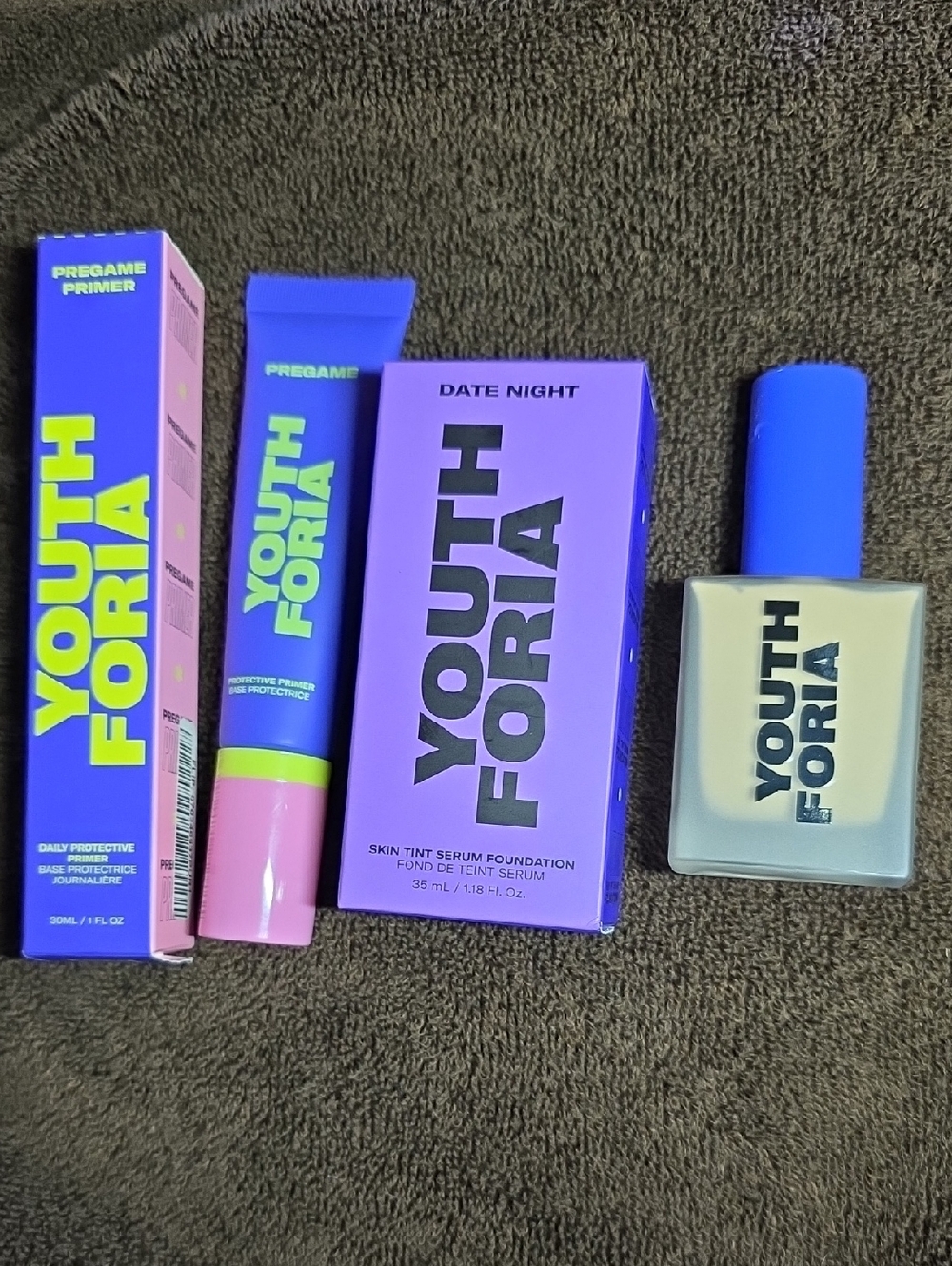 Youthforia Skin Tint Serum Foundation & Primer Set -  Bundle